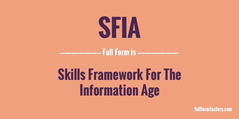 sfia-full-form
