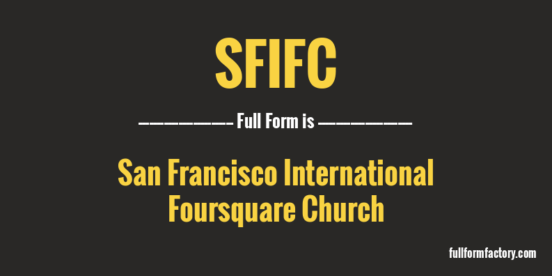 sfifc-full-form