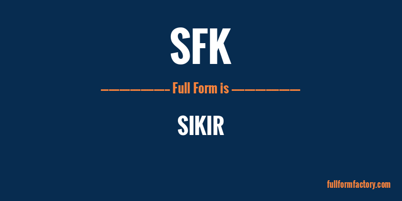 sfk-full-form