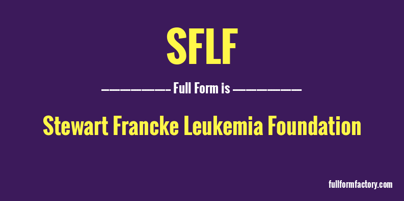 sflf-full-form
