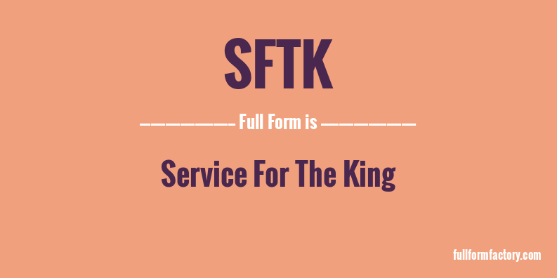 sftk-full-form