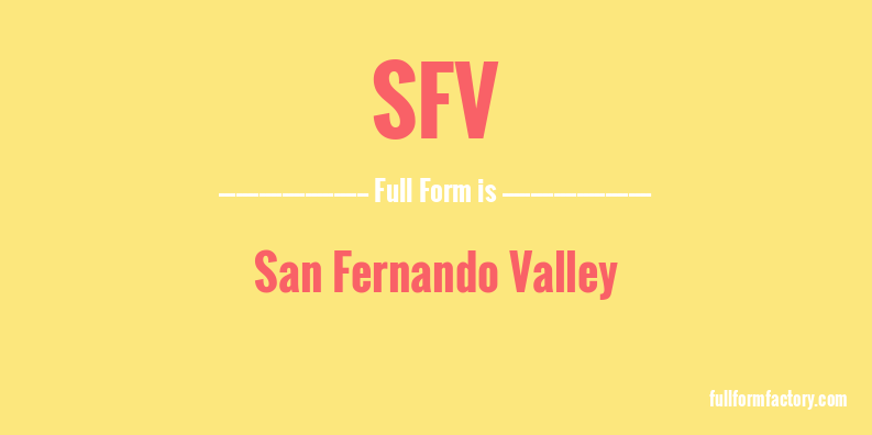 sfv-full-form