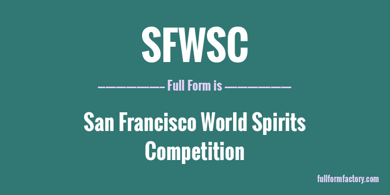 sfwsc-full-form