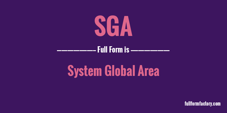 sga-full-form