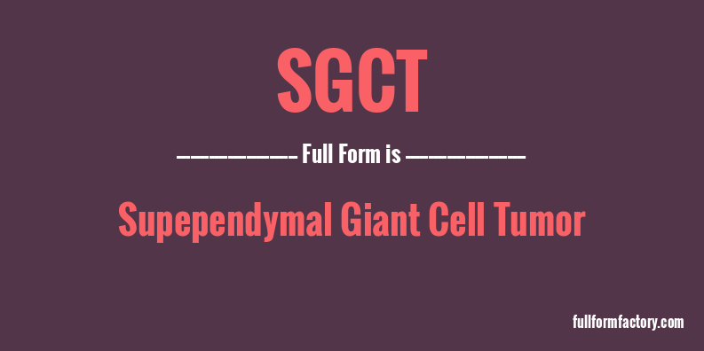 sgct-full-form