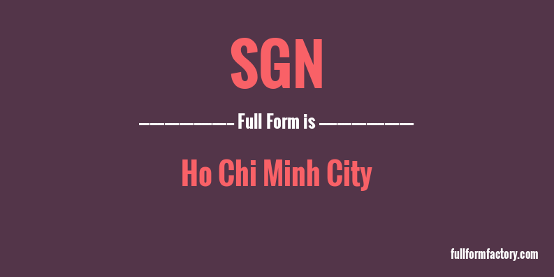 sgn-full-form