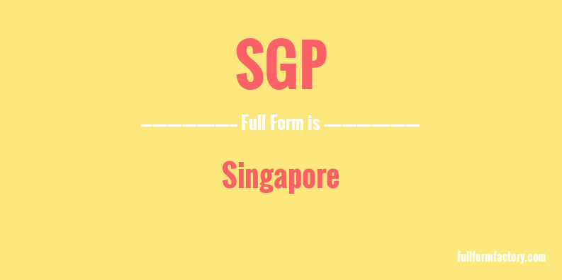 sgp-full-form