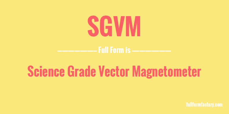 sgvm-full-form