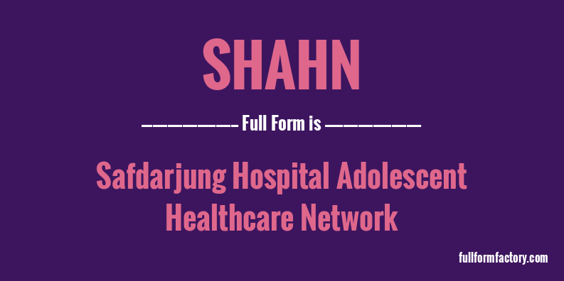 shahn-full-form
