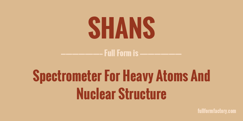 shans-full-form
