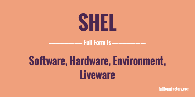 shel-full-form