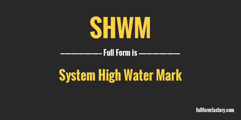 shwm-full-form