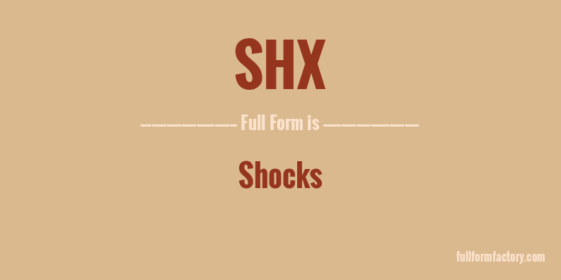 shx-full-form