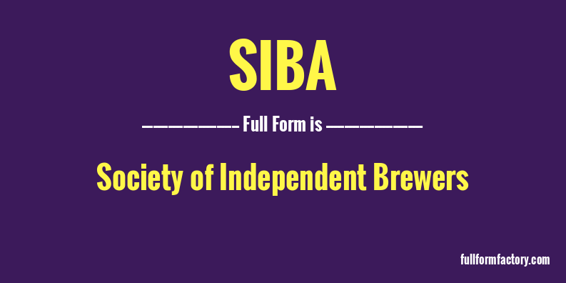 siba-full-form