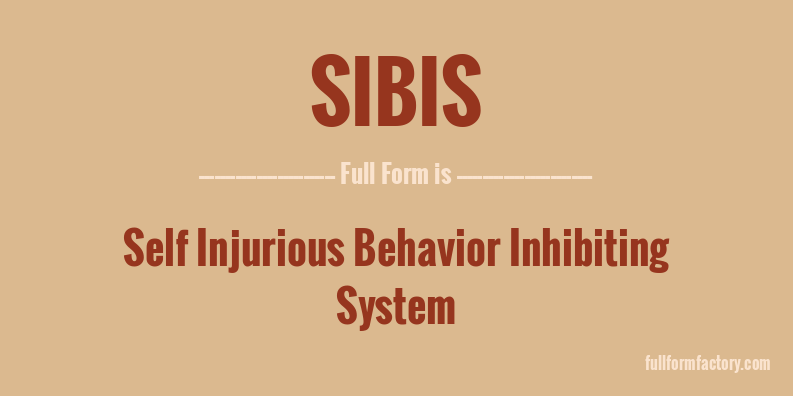 sibis-full-form