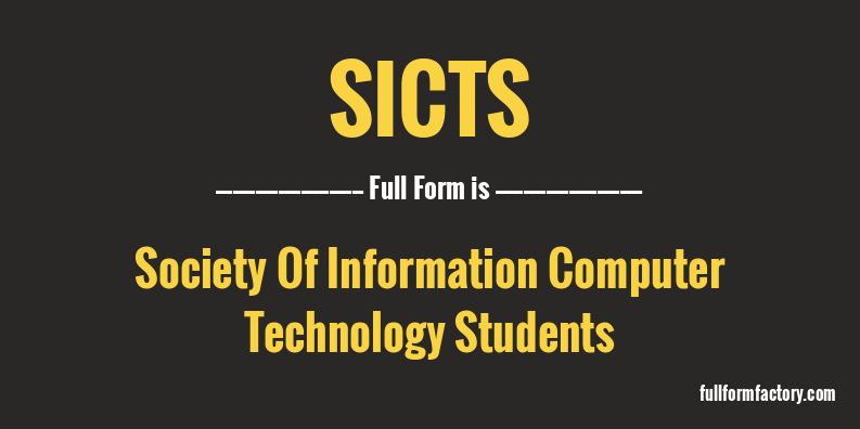 sicts-full-form