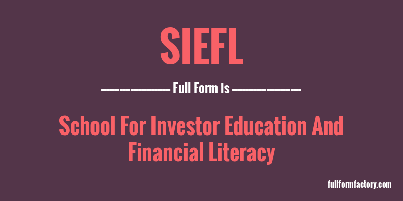 siefl-full-form