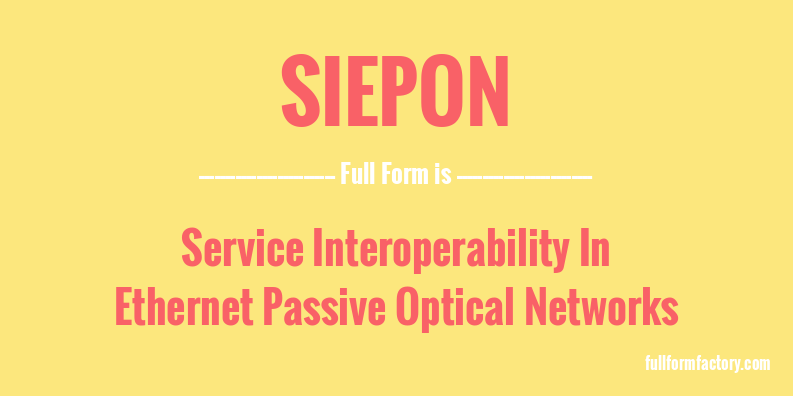 siepon-full-form
