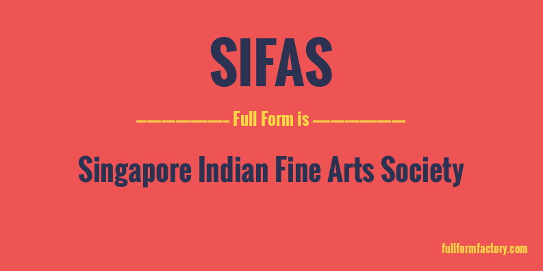 sifas-full-form