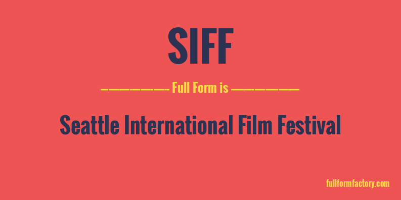siff-full-form