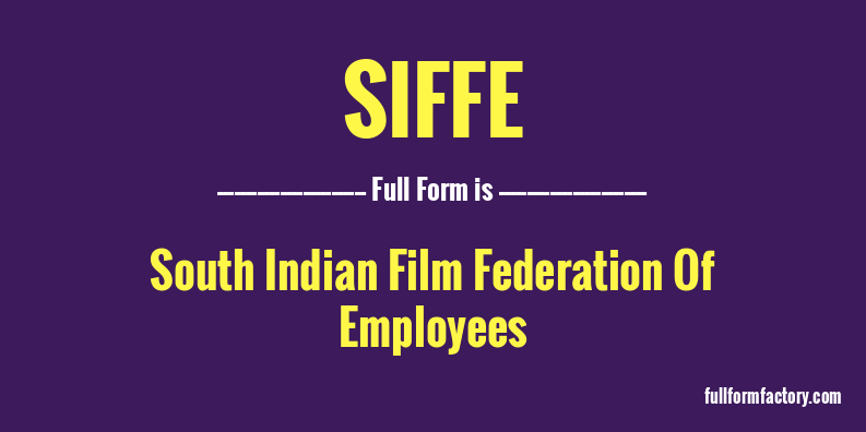 siffe-full-form