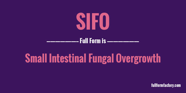 sifo-full-form