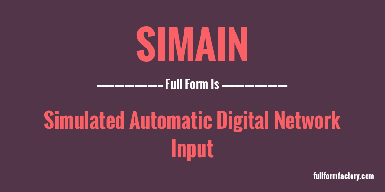simain-full-form