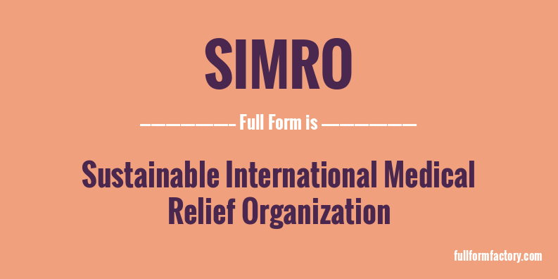 simro-full-form