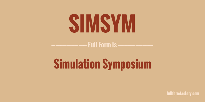 simsym-full-form