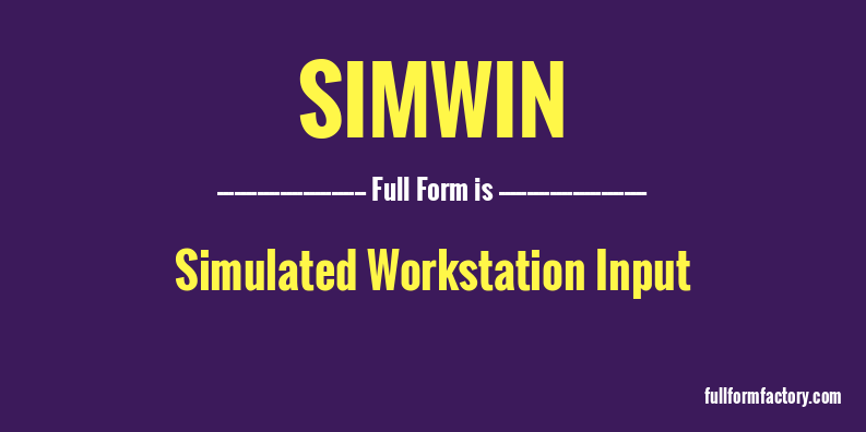 simwin-full-form