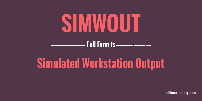 simwout-full-form