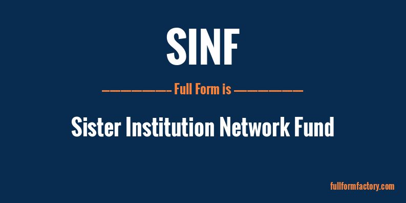 sinf-full-form