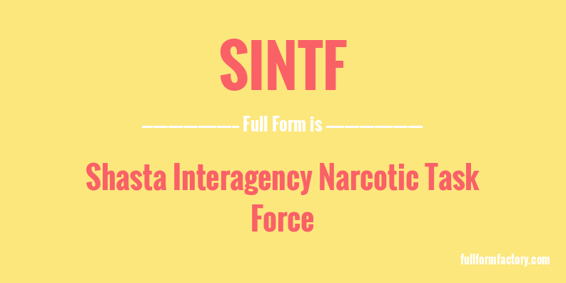 sintf-full-form