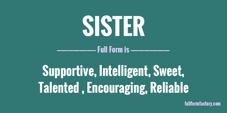 sister-full-form