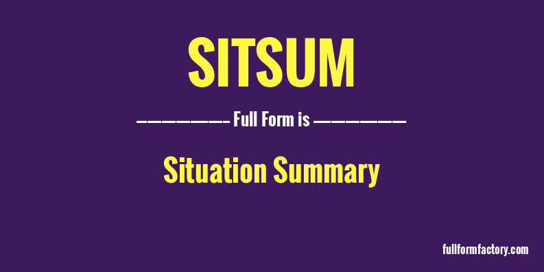 sitsum-full-form