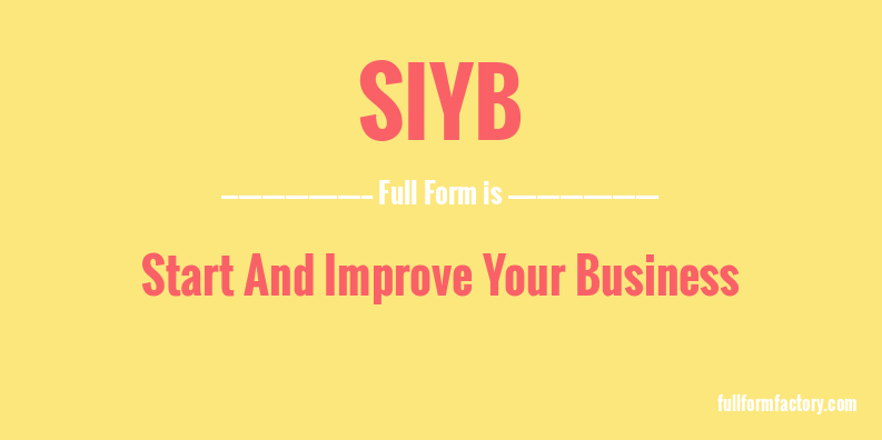 siyb-full-form