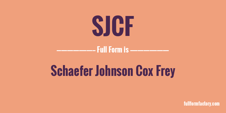 sjcf-full-form