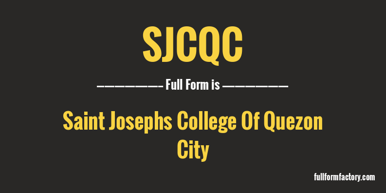 sjcqc-full-form