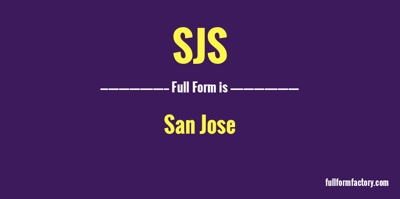 sjs-full-form