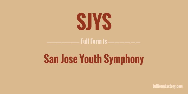 sjys-full-form