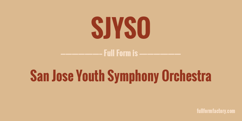 sjyso-full-form