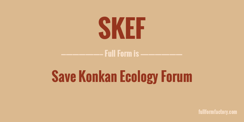 skef-full-form