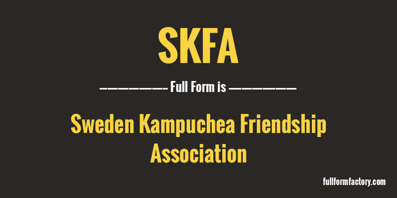 skfa-full-form