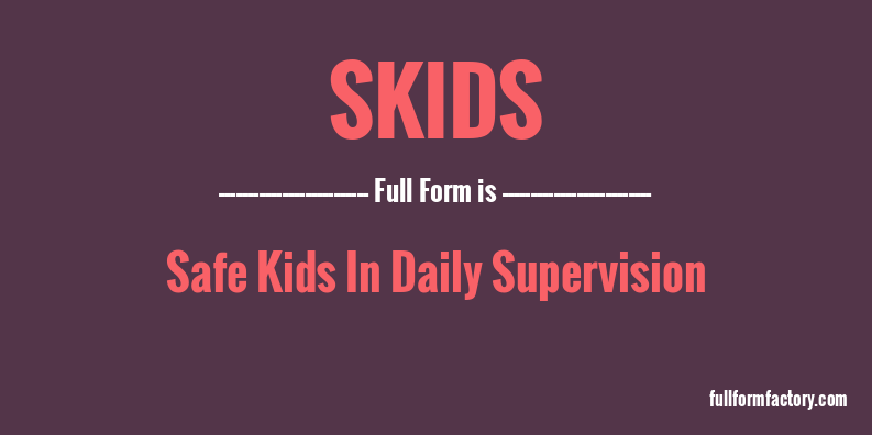 skids-full-form