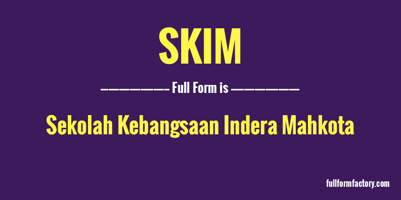 skim-full-form