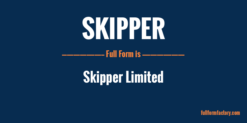 skipper-full-form