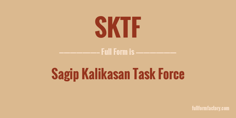 sktf-full-form