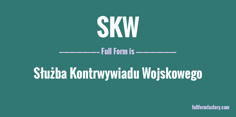 skw-full-form