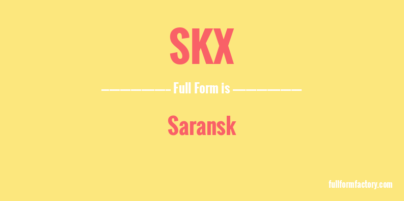 skx-full-form