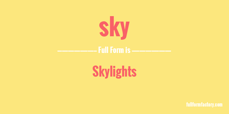 sky-full-form